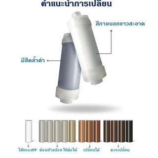 ￼กรองฝักบัว กรองคลอรีน แท่งกรองน้ำ ฟิลเตอร์กรองน้ำ กรองน้ำประปา รุ่นใหม่เปลี่ยนไส้กรองได้ กรองน้ำใช้ ฝักบัวกรองน้ำ