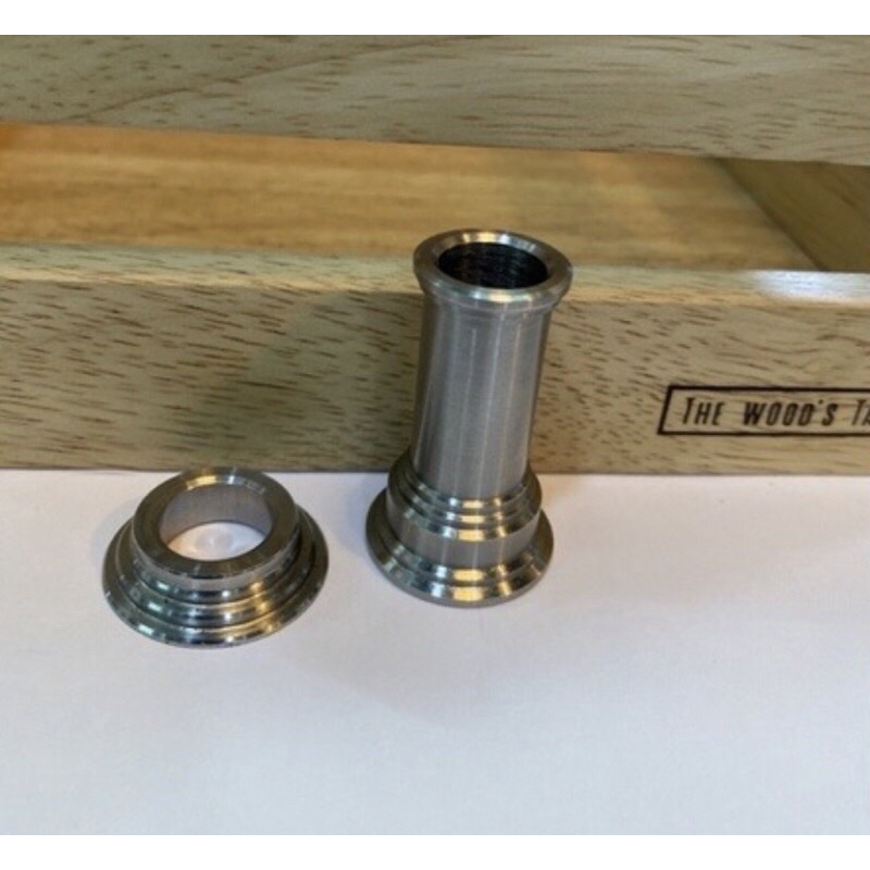 เวฟ125 บูทรองคันสตาร์ท บูทคันเกียร์ กลึงมือ สแตนเลสแท้100% สีเงิน Wave125R S 125iเลี้ยวบังลม