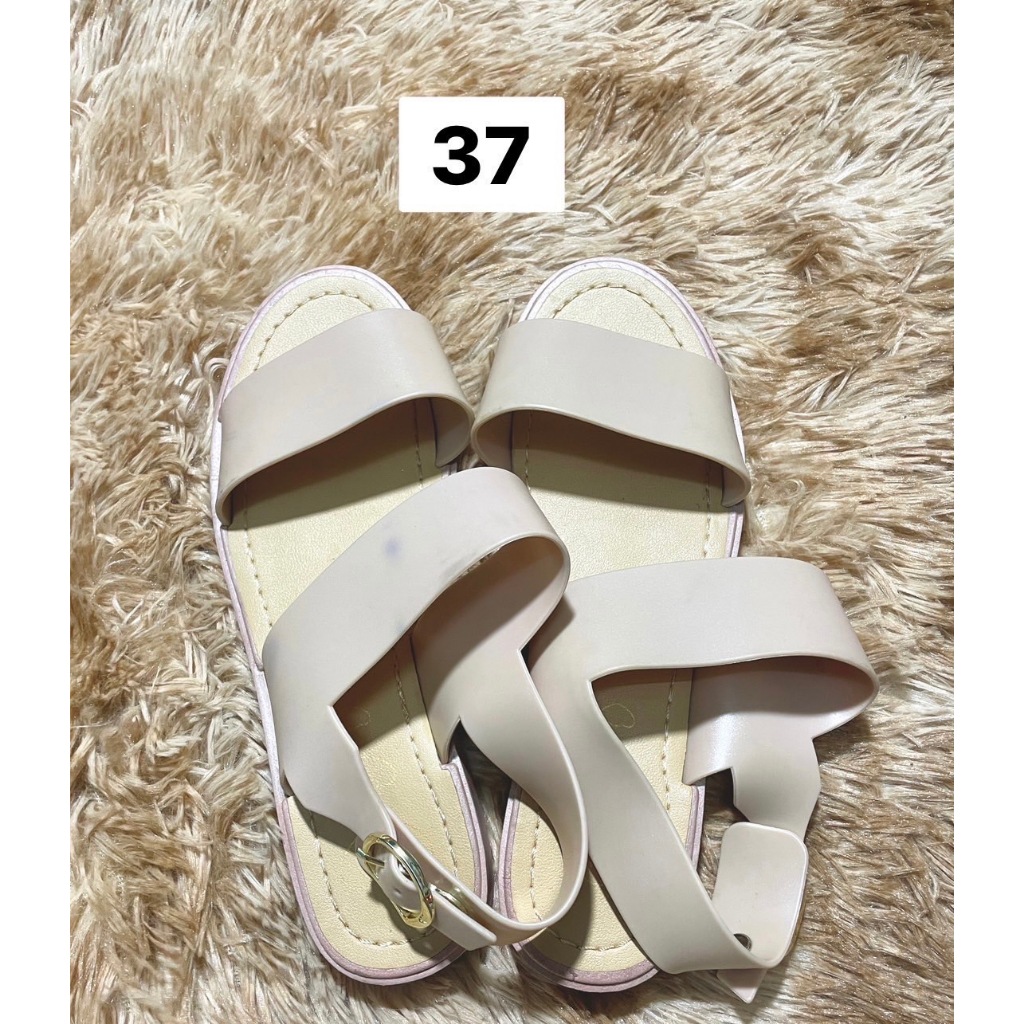 JELLY BUNNY รองเท้าแตะรัดส้นผู้หญิง Size 37