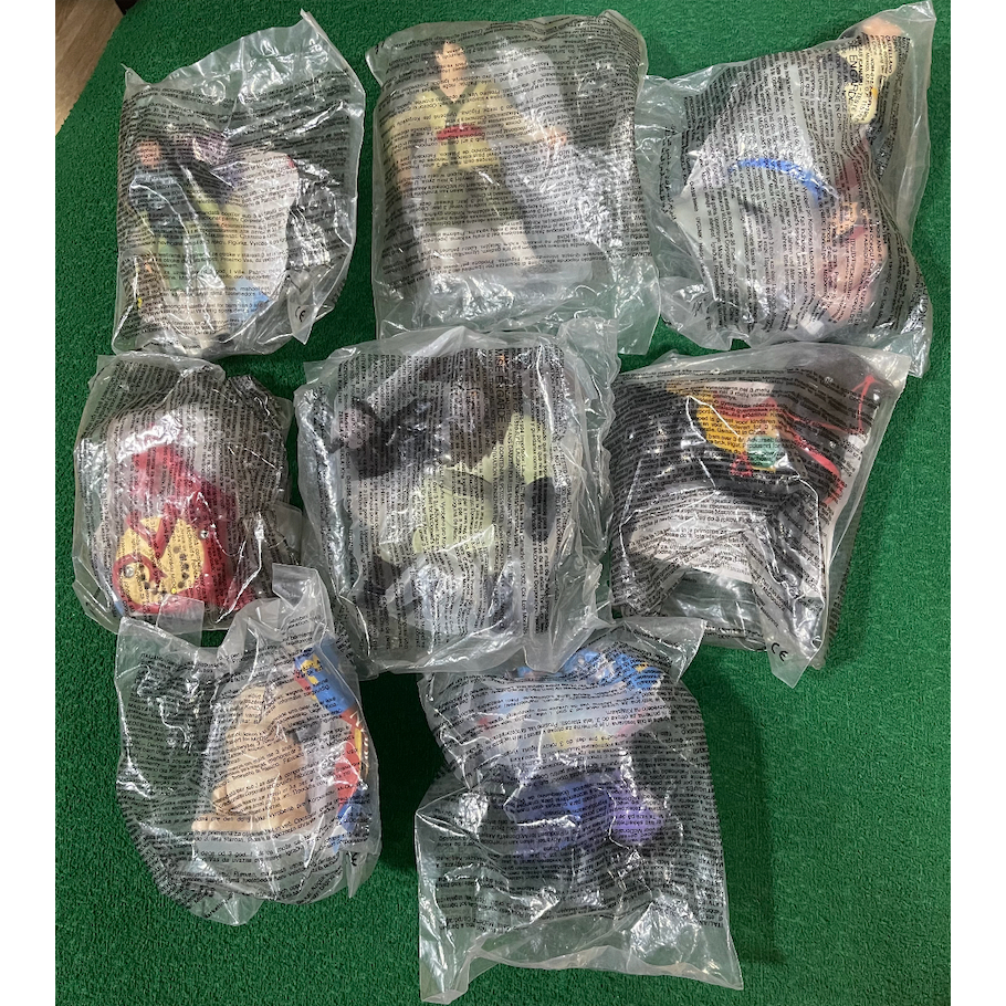 New McDonald's Happy Meal Toys Disney's Mulan 1998 Complete Set of 8 แฮปปี้ มิลล์ มู่หลาน