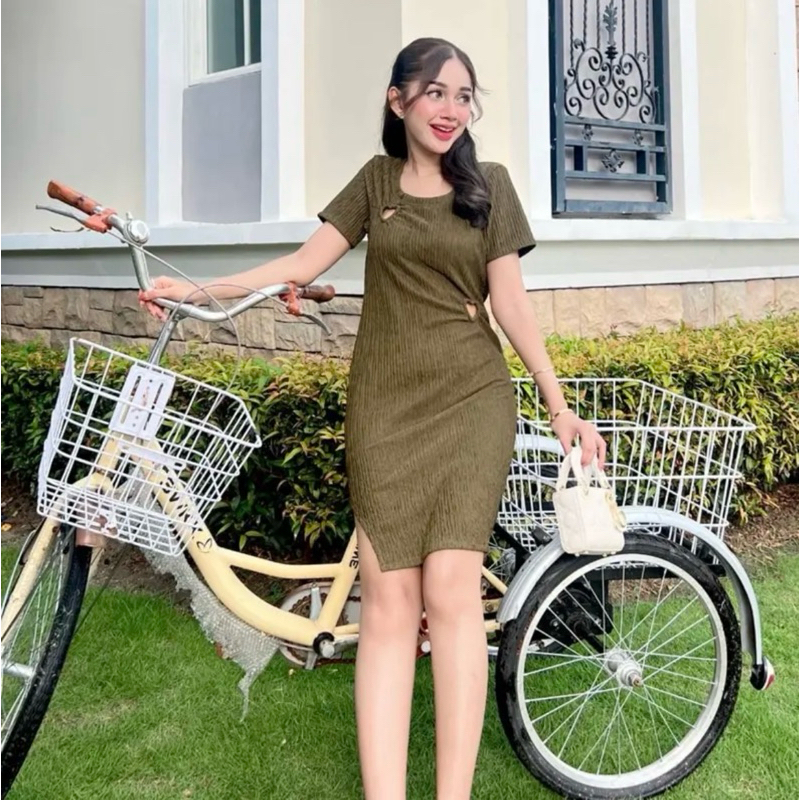 ส่งต่อ เดรส ผ้ายืด แบรนด์ ontop