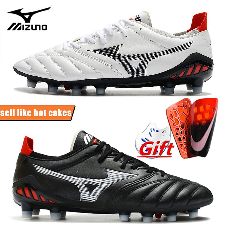 Mizuno Morelia Neo 3 FG รองเท้าสตั๊ด รองเท้าฟุตบอลผู้ชาย รองเท้าฟุตซอลมืออาชีพ size 39-44 รองเท้าฟุตซอล