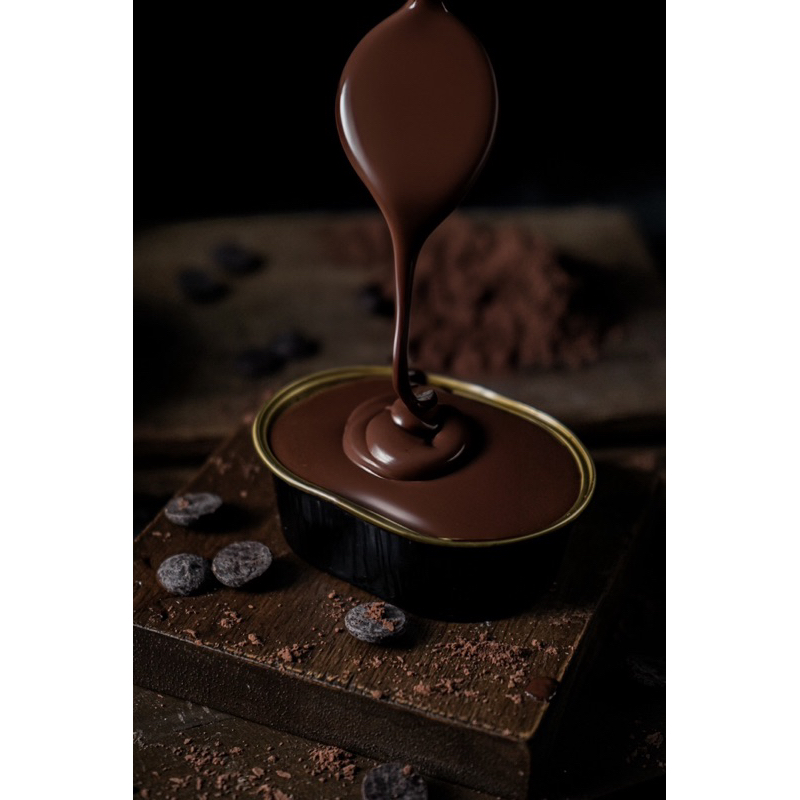 Deep dark chocolate 70.5% clean cake เค้กดาร์กชอคโกแลต หน้านิ่ม สูตรคลีน