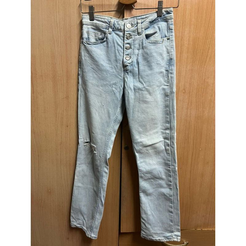 ส่งต่อสภาพนางฟ้า 👖zara denim ทรง straight งานแท้ 💯 shop siam paragon