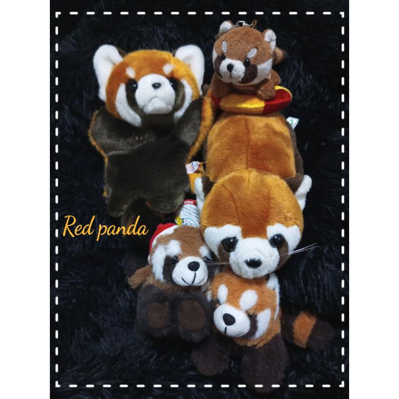 Red Panda Plush ตุ๊กตาแพนด้าแดง *เหลือตัวในคลิป