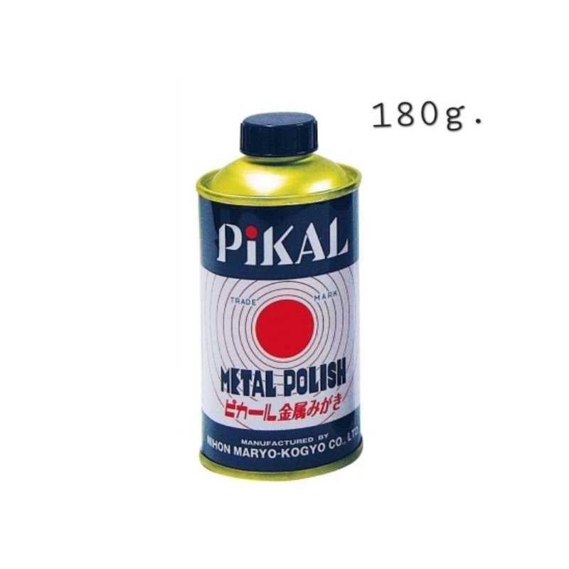 (180 g.)(ลดสูงสุด 100ทักแชท)pikal care liquid น้ำยาขัดเงา ญี่ปุ่น  ขัดเงา metal stainless etc. polis