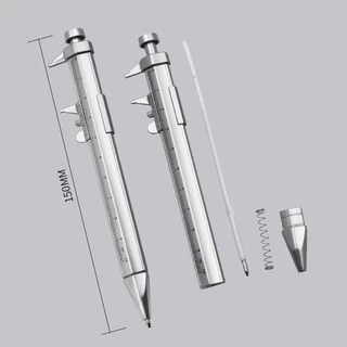 ปากกาลูกลื่นเวอร์เนียคาลิปเปอร์ 0.5 มม. อเนกประสงค์ เครื่องมือวัดแบบพกพา ER-U004