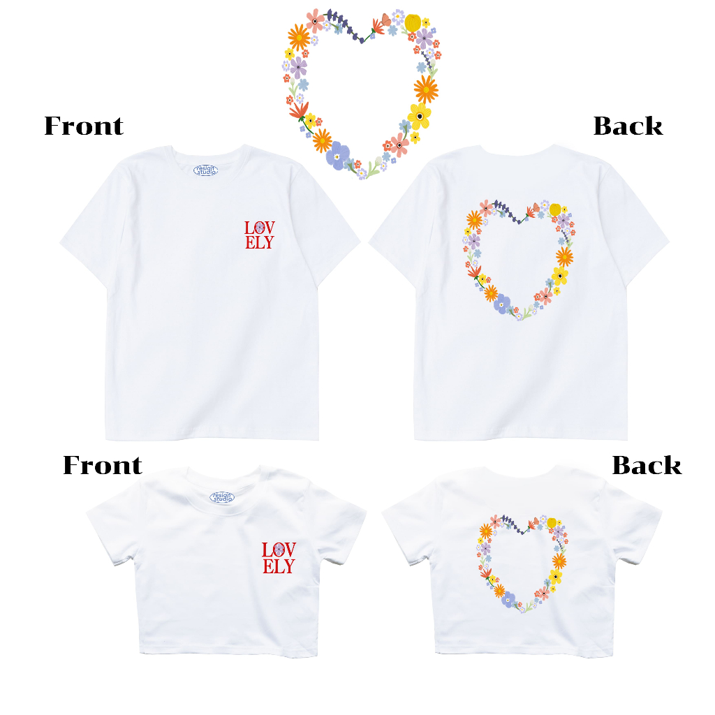 resign.studio - Lovely Flowers T-shirt