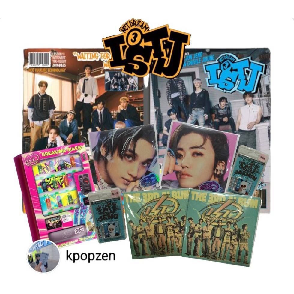 พร้อมส่ง อัลบั้ม album ISTJ nct dream ไม่แกะซีล