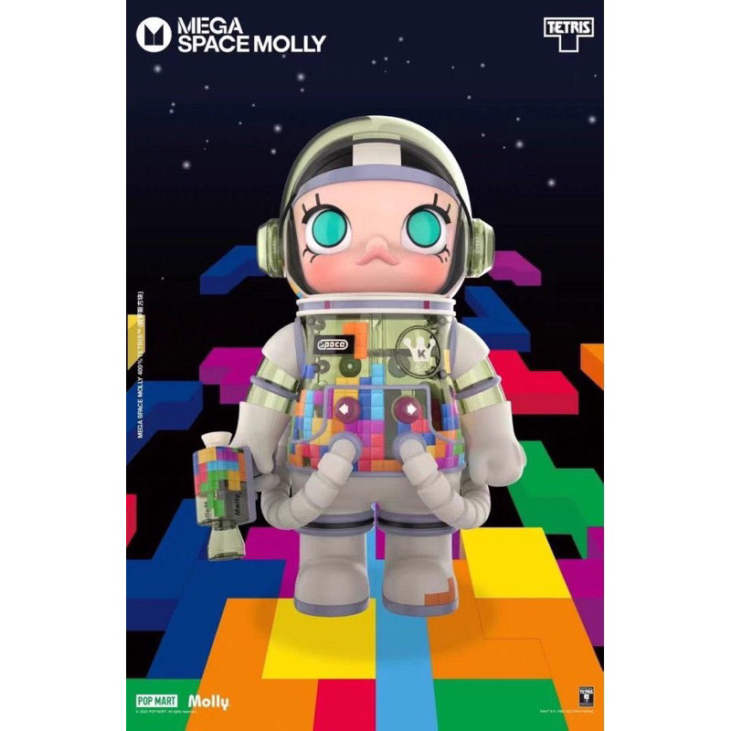Space molly Tetris 400% ของใหม่กล่องซีล พร้อมส่ง