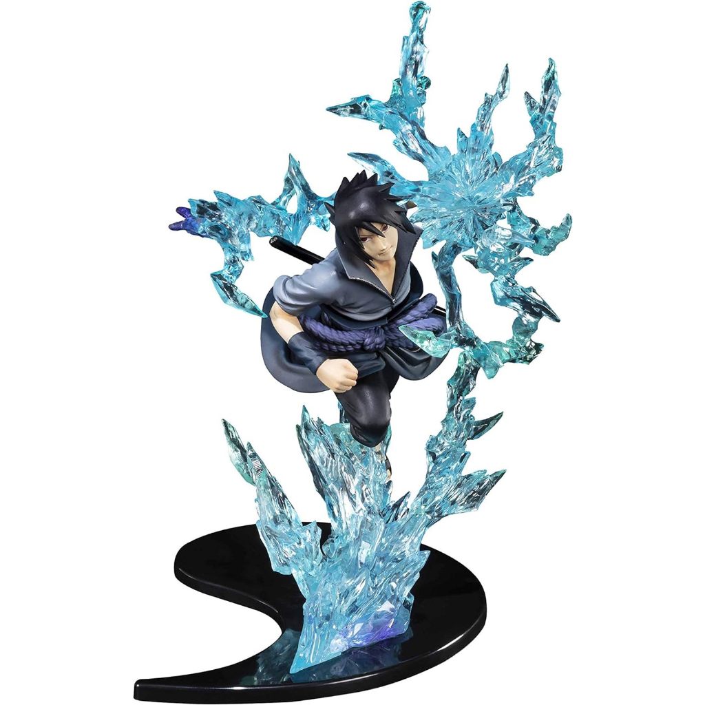 Bandai Figuarts Zero Naruto Fetters Uchiha Sasuke Chidori Ver Action Figure  Model Holiday Gift