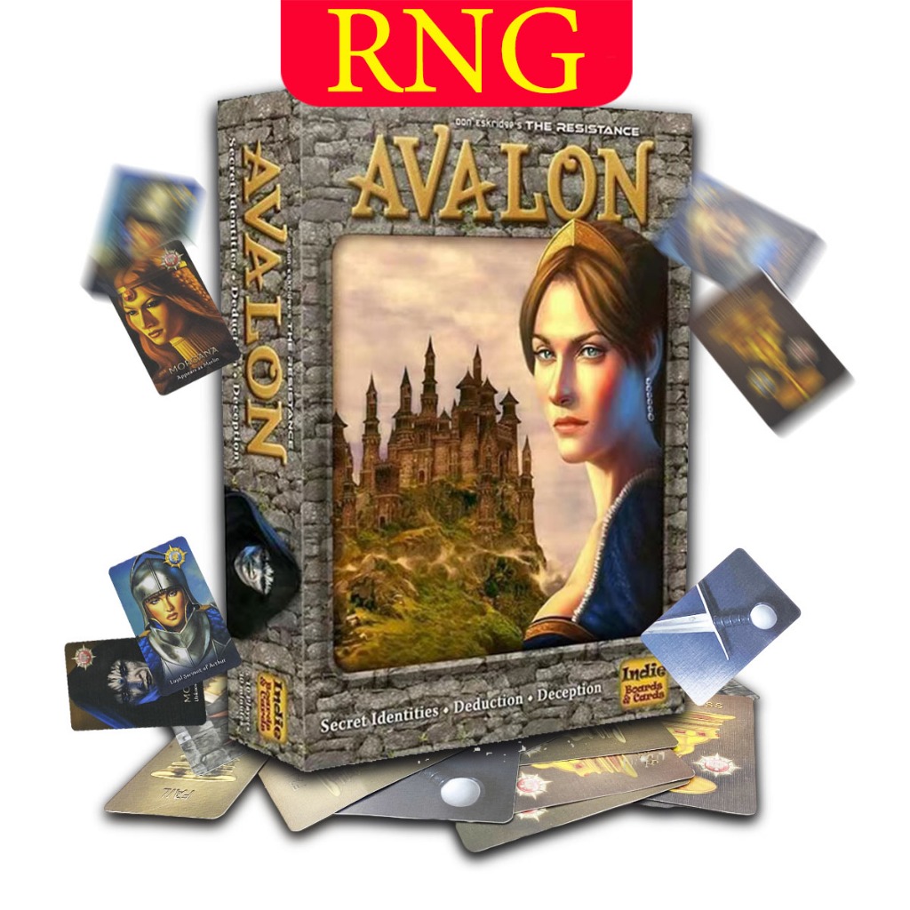 The Resistance : Avalon Board Game - บอร์ดเกม อวาลอน แพ็คเกจสวยงามพรีเที่ยม(ภาษาอังกฤษ) อวาลอน (บอร์ดเกม)