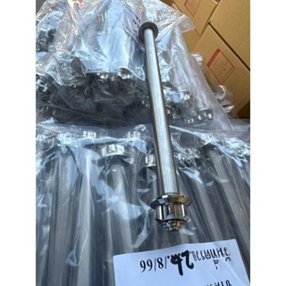 แกนล้อ หัวเฟือง สีเงิน สแตนเลสแท้ 100% งานพรีเมี่ยม แกนล้อแต…