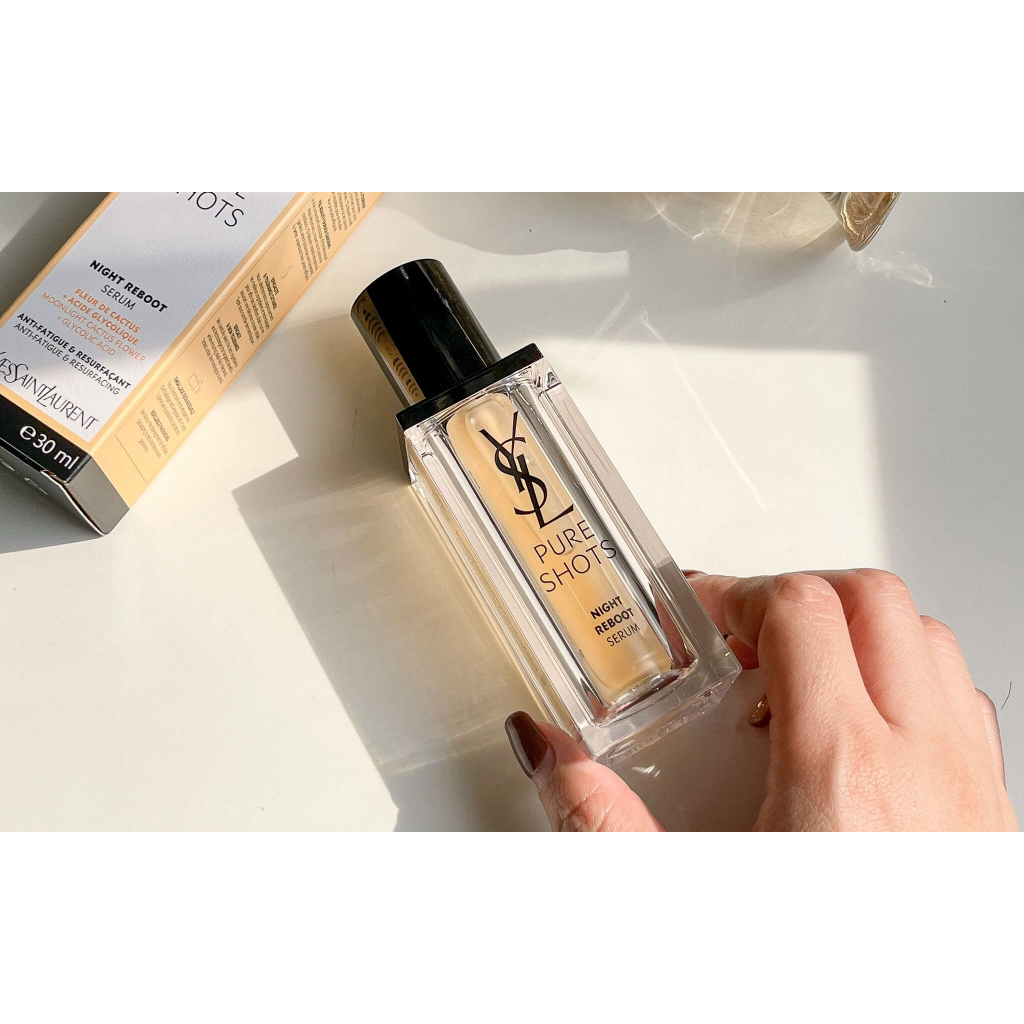 YSL Pure shots night reboot serum 30 ml.