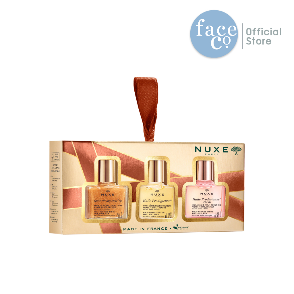 NUXE THE 3 PRODIGIEUX (เซ็ตดรายออยล์มินิ)