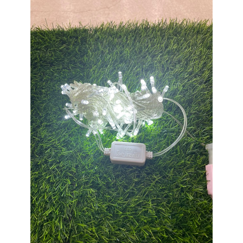 ไฟประดับ หลอด LED 5w 220v 100LED แสงสีขาว Daylight