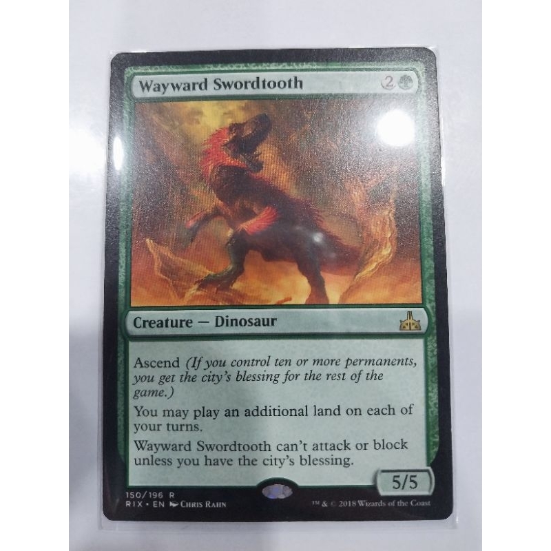 Singles MTG Wayward Swordtooth #RIX