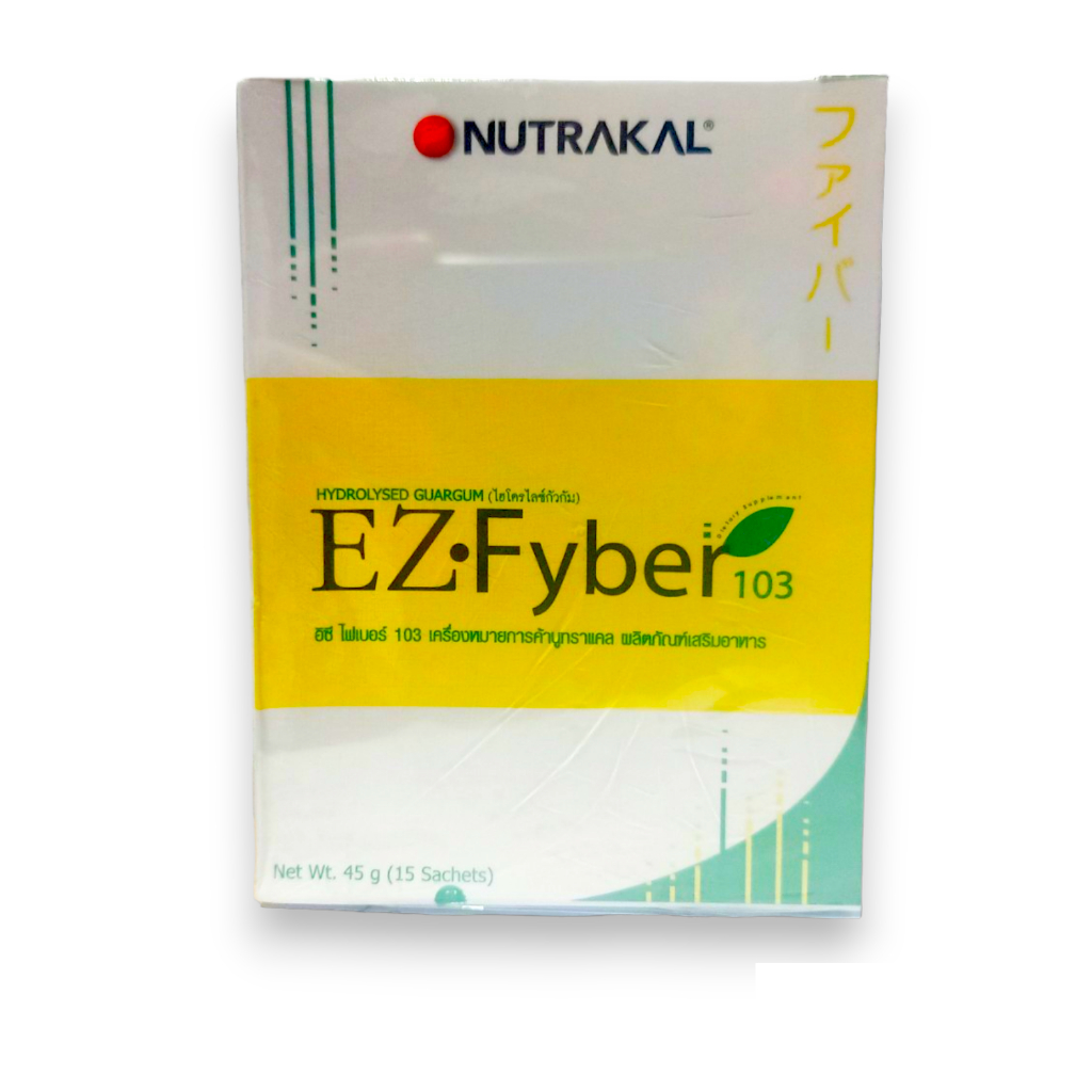 9442 NUTRAKAL EZ- FYBER 15ซอง อีซี ไฟเบอร์ Exp.31-08-26