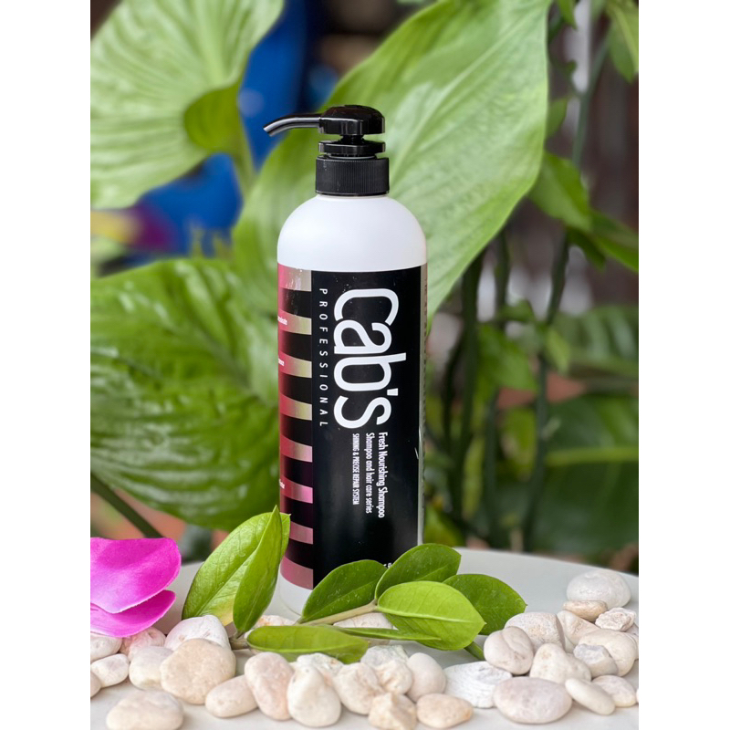 Cab’s Fresh Nourishing Shampoo แคป เฟรชนูริชชิ่ง แชมพู (แชมพูโปรตีนบำรุงผม)
