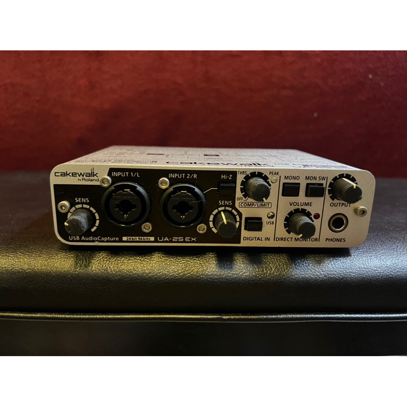 usb audio interface Roland Cakewalk รุ่น UA-25ex มือสอง