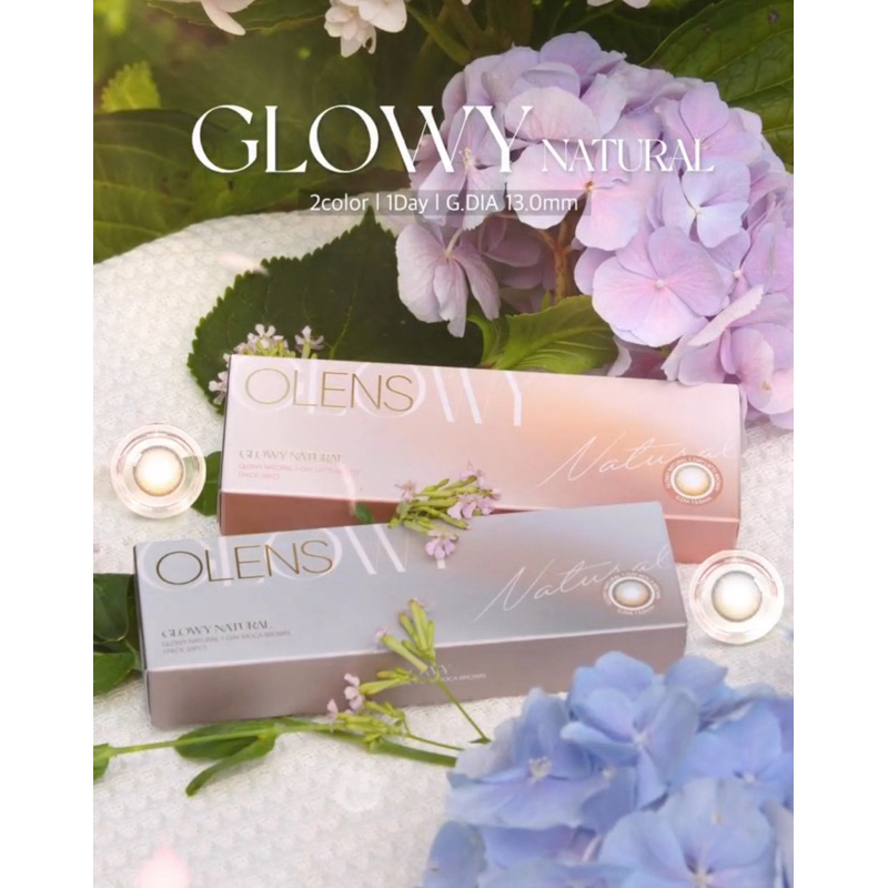 Olens พร้อมส่ง `♡̷̷̷รุ่น Glowy Natural (รายวัน)