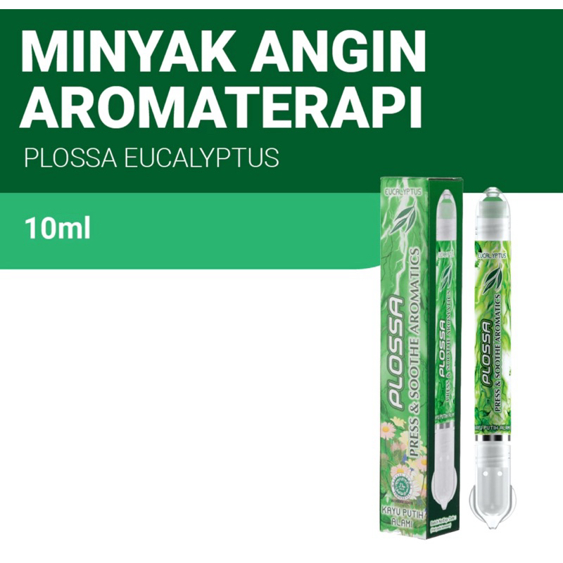 Indonesia Plossa Press & Sooth Aromatics Eucalyptus Minyak Angin