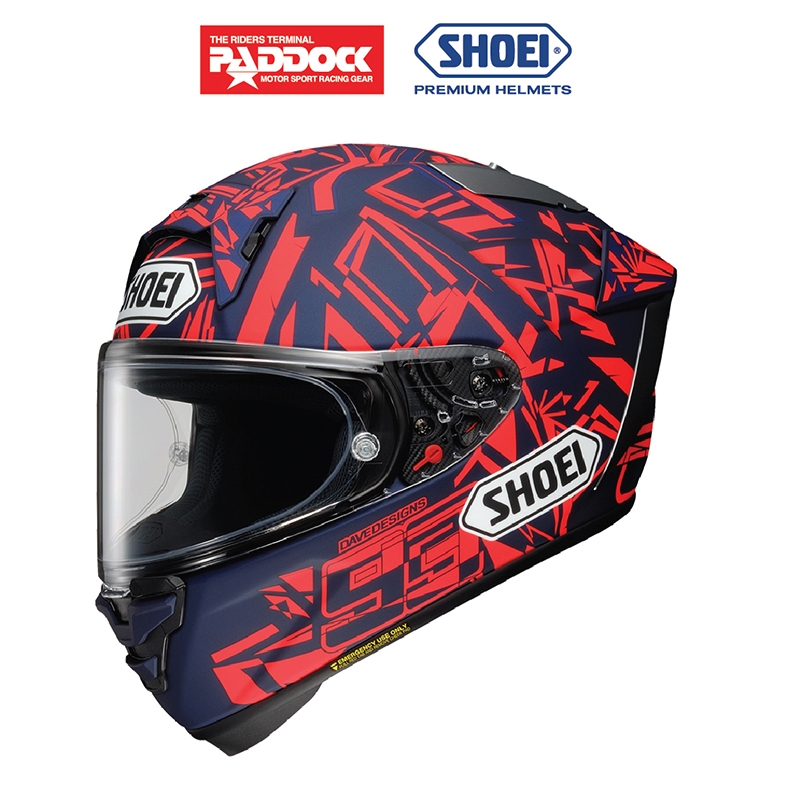 SHOEI หมวกกันน็อค รุ่น X15 ลาย DAZZLE TC10