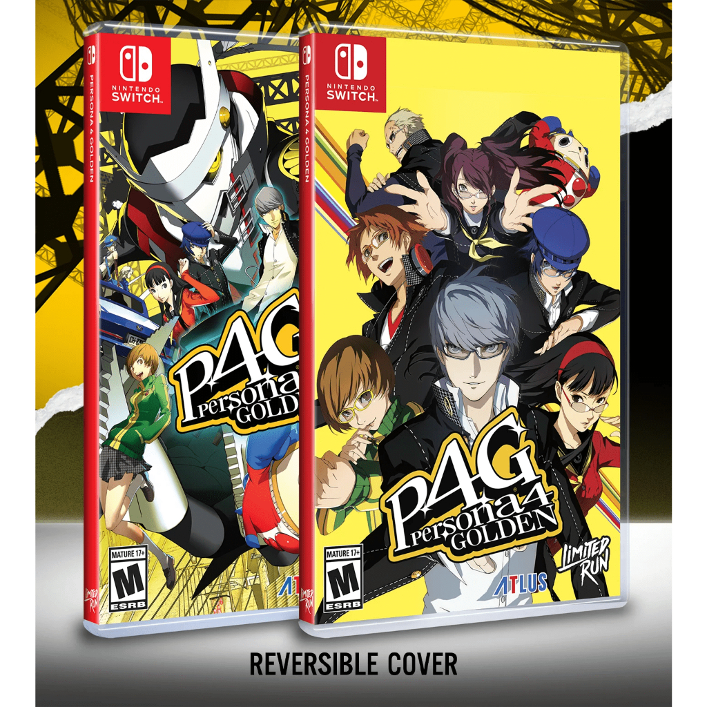 [+..••] พร้อมส่ง | NSW PERSONA 4 GOLDEN #LIMITED RUN 214 (เกม Nintendo Switch™ 🎮)