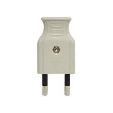 ปลั๊กตัวผู้ 2 ขากลม VENA PP1622 สีเทา