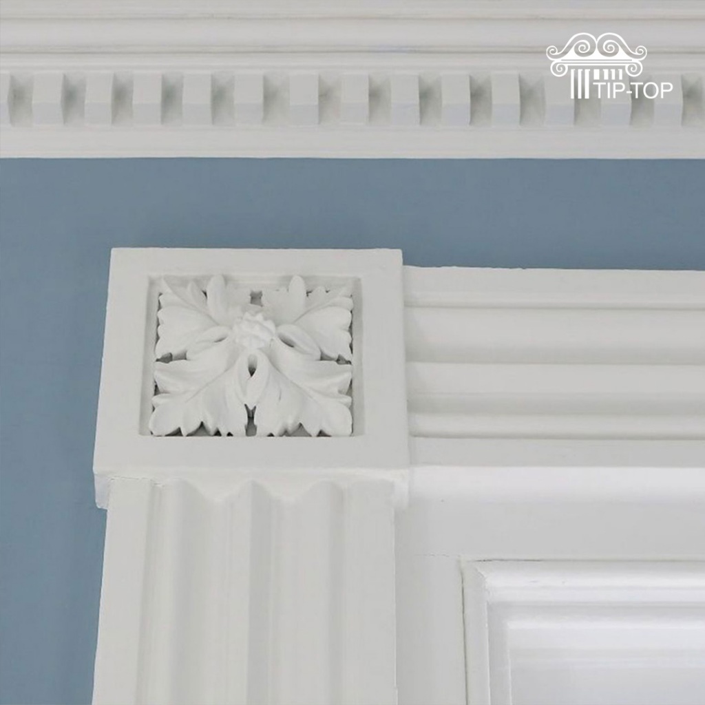 บัวประดับผนัง ติดมุมประตู ชิ้นประดับ ประดับผนัง ติดผนัง ตกแต่งผนัง ตกแต่งบ้าน บัวโพลียูรีเทน แพนยูเน