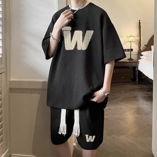 ⚡️ พร้อมส่ง⚡️ทีเชิร์ต เสื้อยืดคอกลม ผู้ชาย สไตค์ เกาหลี สวมใส่สบาย เนื้อผ้าอย่างดี ผลิตอย่างดี - ใสแล้วดูหล่อ