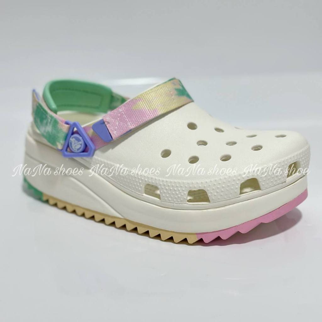 รองเท้าแตะผู้หญิง Crocs รุ่น Hiker ครอคส์Classic Clog/สีขาว 37......40