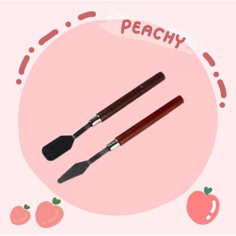 🇹🇭พร้อมส่ง🇹🇭 เกรียงปาดสีสามแบบเลือกเองได้dly ของตกแต่ง ของจิ๋ว ของตกแต่งเคสส่งจากไทย