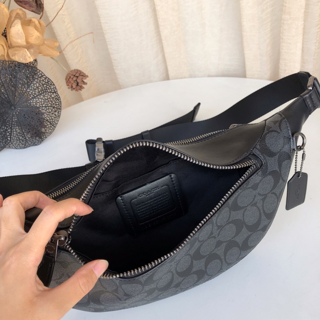 【พร้อมส่ง】แท้💯% outlet Warren Belt Bag กระเป๋าคาดหน้าอกผู้ชาย กระเป๋าคาดเอวกีฬากันน้ำ ของขวัญของผู้ชาย