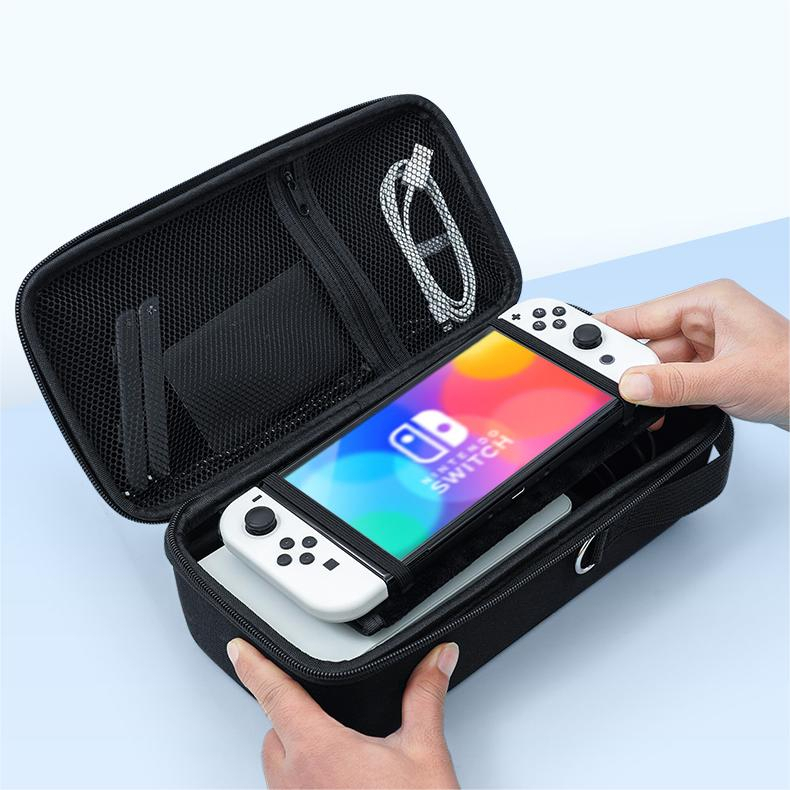 ช่องเก็บฮาร์ดไดรฟ์สายชาร์จคงที่อุปกรณ์เกม Switch Dock เข้ากันได้กับ Nintendo Switch OLED / V1 / V2