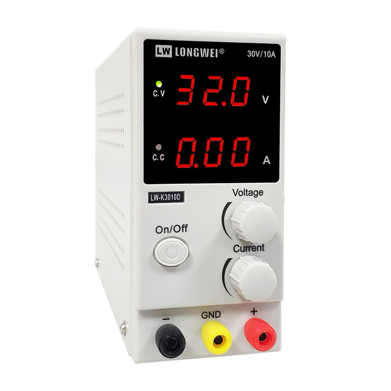 เครื่องมิเตอร์วัดโวลส์และวัดแอม(DC30v/10A）รุ่นLW-K3010D/C3206/C3010s