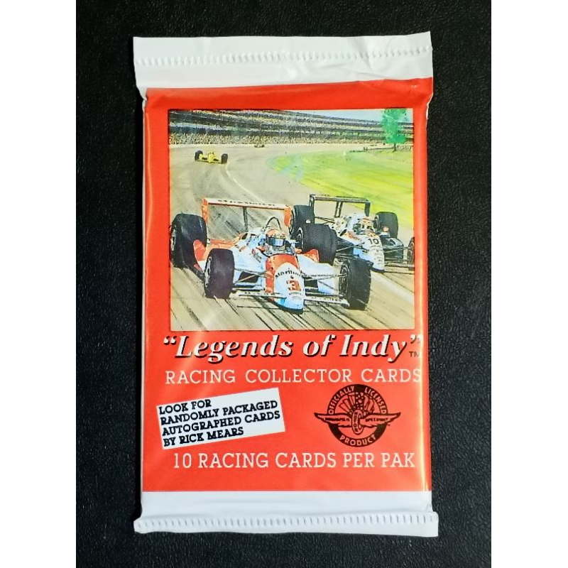 (Sealed Pack) ซองสุ่มการ์ดลายเซ็น LEGENDS OF INDY RACING COLLECTOR CARDS