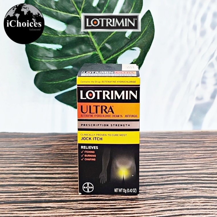 [Lotrimin] Ultra Antifungal Jock Itch Cream 12 g 033 ครีมลดคันจ๊อค ขาหนีบ ต้นขา