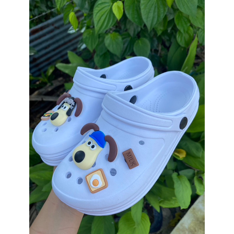 🔥พร้อมส่ง🔥 (แนะนำลดลง 1 size) รองเท้าแตะหัวโต แฟชั่น ติดการ์ตูนน่ารักๆ สูง 3 ซม. น้ำหนักเบา ใส่สบาย แบบที่ 21-30
