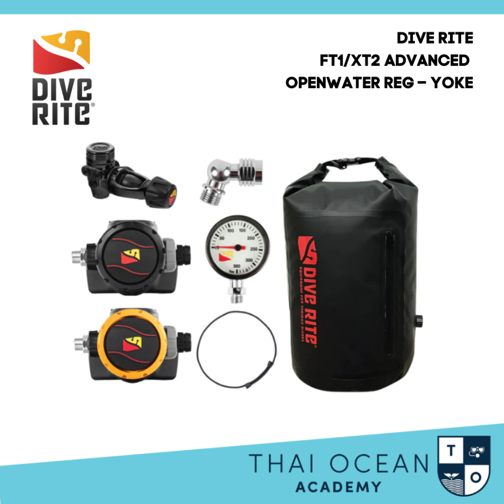DIVE RITE FT1/XT2 Advanced Openwater Regulator (Yoke)