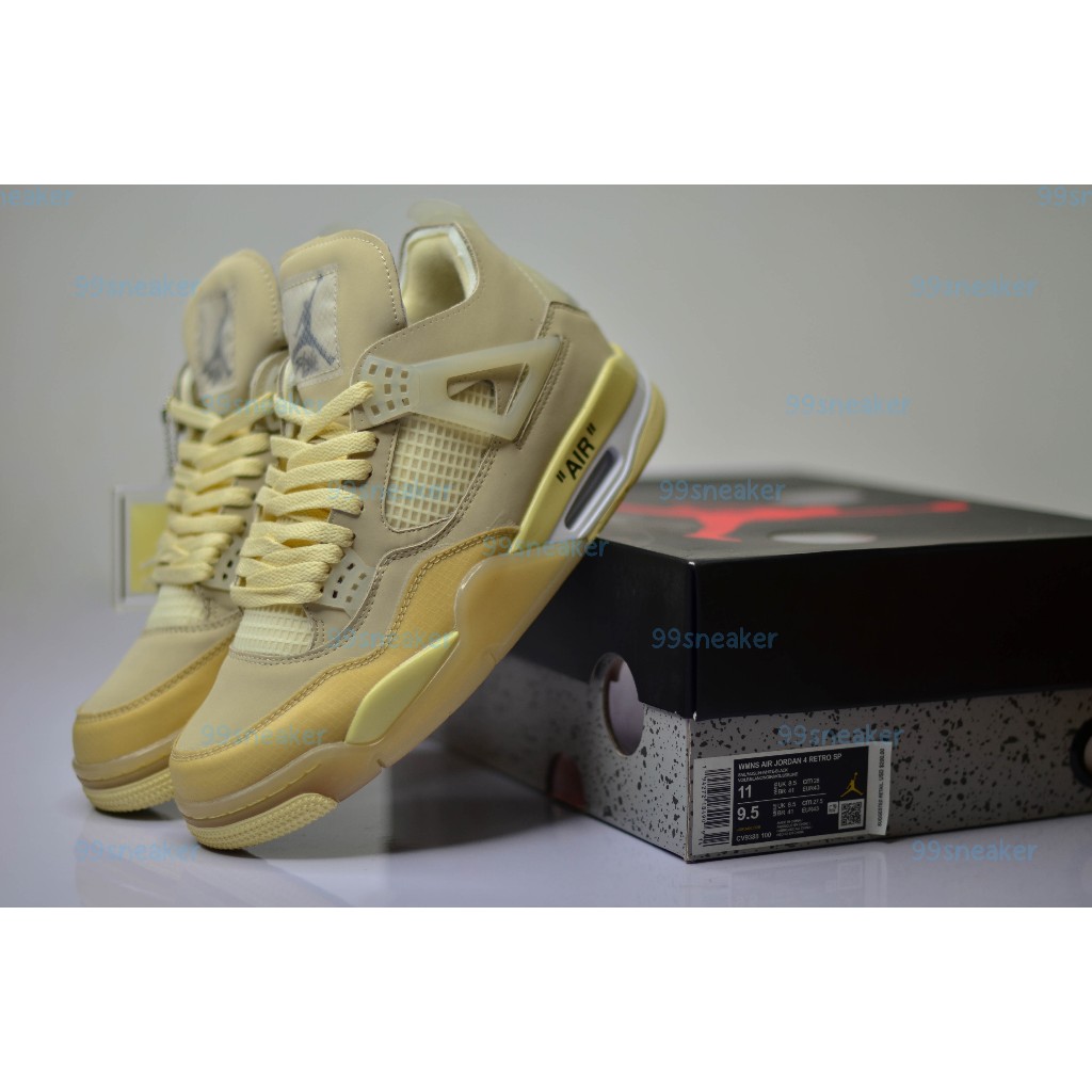 รองเท้า Air Jordan 4 Retro x Off-White