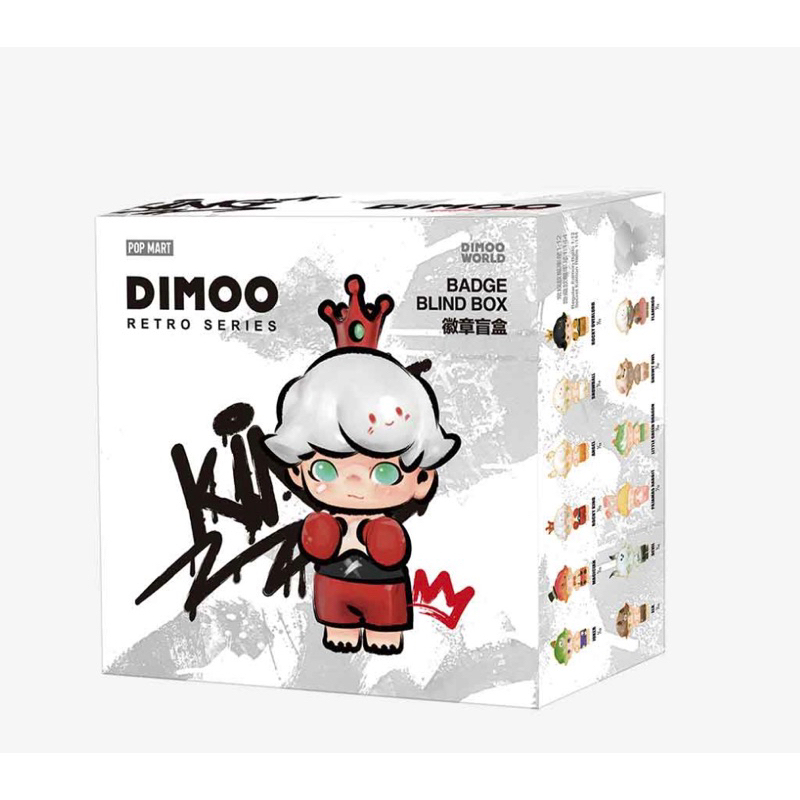 (Pre-Order) - DIMOO Retro Series-Badge Blind Box