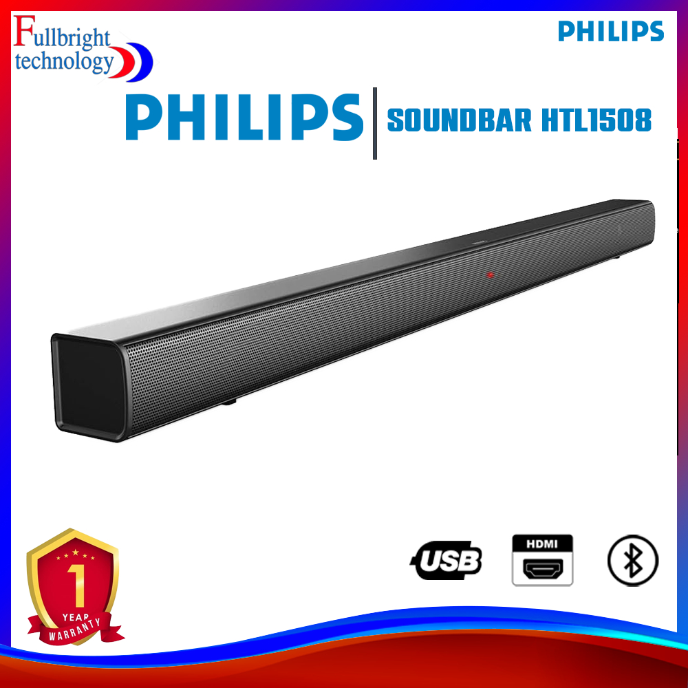 Philips Soundbar Speaker ลำโพงซาวด์บาร์ รุ่น HTL1508 ประกันศูนย์ 1 ปี