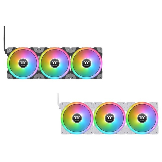 Thermaltake SWAFAN EX12 RGB PC Cooling Fan TT Premium Edition (3-Fan Pack)