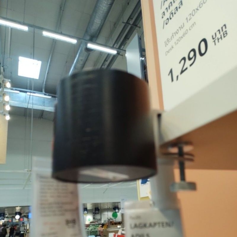 IKEA,แท้,ที่วางแก้ว แบบหนีบกับโต๊ะ,อิเกีย,อีเกีย, ikea,อุปกรณ์สำหรับโต๊ะทำงาน,โต๊ะคอม