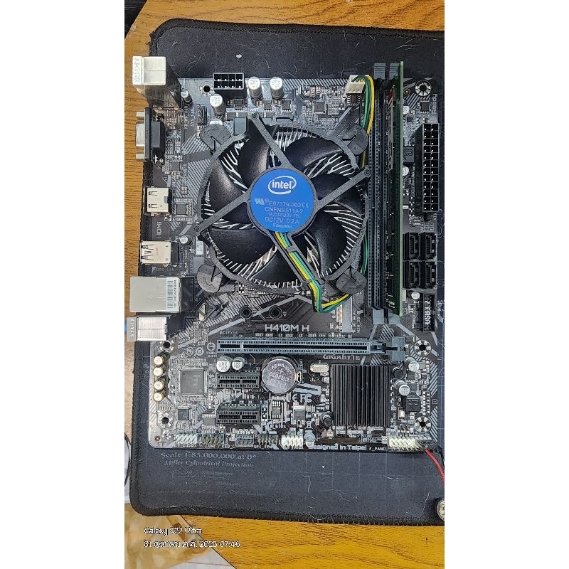 ชุด MB CPU RAM i5 10400 6C/12T GEN10 /MB H410M H /RAM DDR4 16GB
