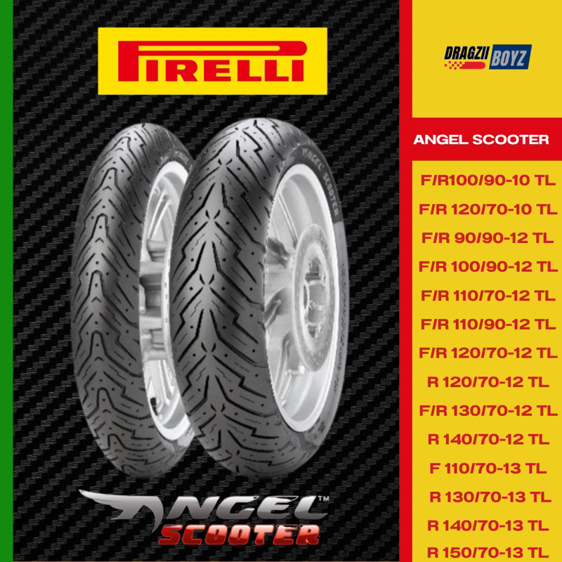 ยาง Pirelli Angel Scooter ขอบ 10 11 12 13 14 15 พีรารี่ ยางรถมอเตอไซค์ NMAX,XMAX,FORZA350,PCX,ADV,AEROx,VESPA,CLICK,LEAD