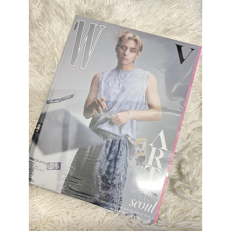 ปล่อย ❗️นิตยสาร W KOREA kimtaehyung ปก B💜