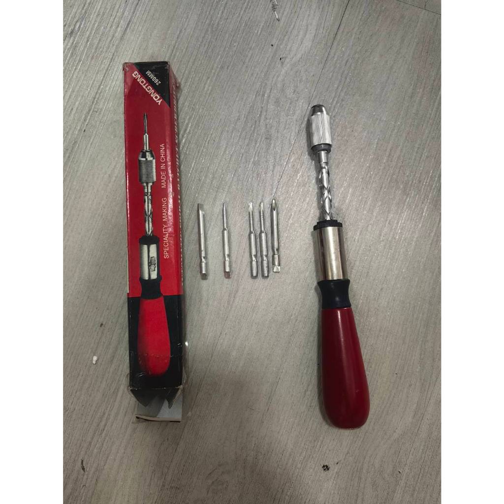 SCP02 ไขควงตอกงานไม้ กด หมุน ซ้าย-ขวา ปรับฟรีก้อกแก้กล้อคได้ - รูปที่ 4