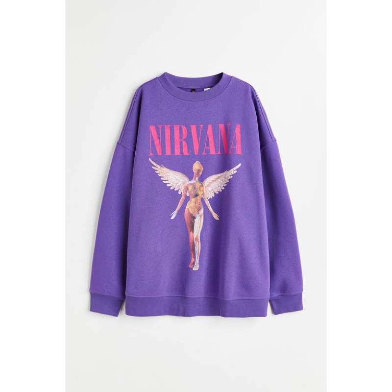 H&m ของแท้ Nirvana (พร้อมส่ง)